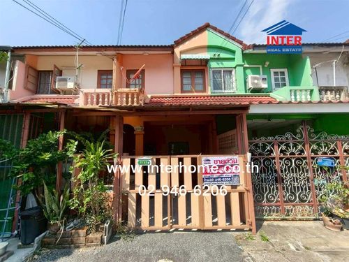 ทาวน์เฮ้าส์ 2 ชั้น 16 ตร.ว. หมู่บ้านศิริวรรณ1 ถนนบางกรวย-ไทรน้อย ถนนราชพฤกษ์ เมืองนนทบุรี นนทบุรี