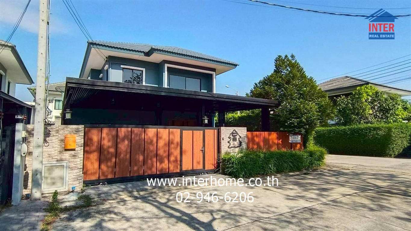 บ้านเดี่ยว 2 ชั้น 55.5 ตร.ว. หมู่บ้านดีไลท์รัตนาธิเบศร์-ท่าอิฐ ใกล้ตลาดท่าอิฐ ซอยวัดท่าอิฐ ถนนราชพฤกษ์ ถนนท่าอิฐ-หมู่5 ปากเกร็ด นนทบุรี – รูปที่ 2