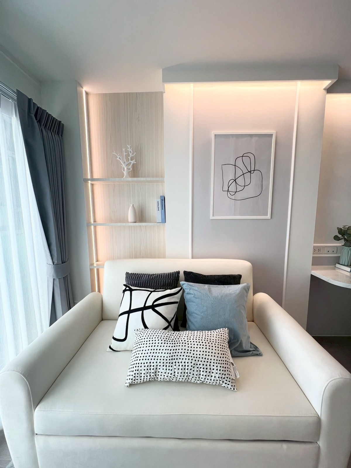 ห้องวิวสวน รีโนเวทใหม่ ราคาดีงาม  ไซส30 ลุมพินีพาร์คพระราม9 – รูปที่ 4
