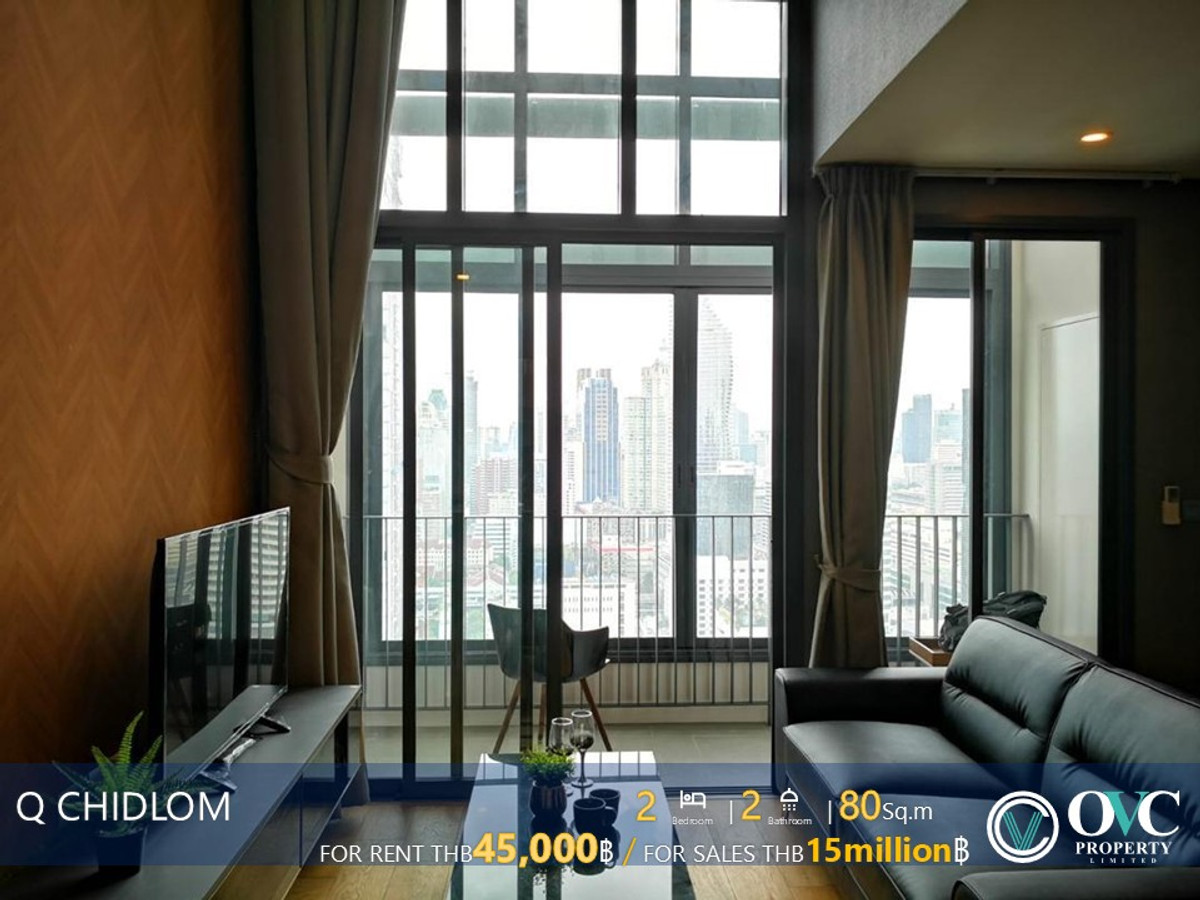Ready for Rent and Sale! @Q Chidlom