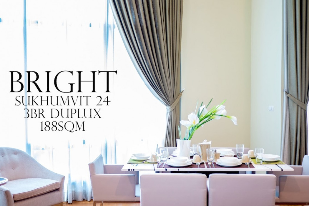 ขาย คอนโด Bright Sukhumvit 24 condominium 189 ตรม 3นอน ชั้น23 TV – รูปที่ 2