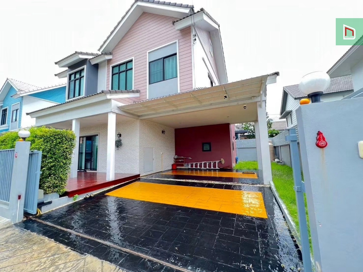 วราบดินท ร์ รังสิต-คลอง ขนาด 55.8 ตร.ว. 3 นอน 3 น้ำ 3.7 ล้าน หันหน้า ทิศเหนือ ไม่ร้อน ใกล้โรงเรียนแย้มสะอาด และบิ๊กซีลำลูกกา มอเตอร์เวย์ลำลูก  เดินทางสะดวก  – รูปที่ 2