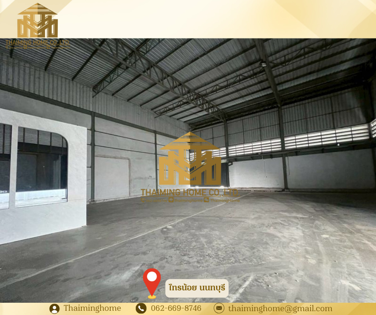 ให้เช่า/ขายโกดัง ไทรน้อย ขนาด 530 ตร.ม. ไทรน้อย นนทบุรี – รูปที่ 4