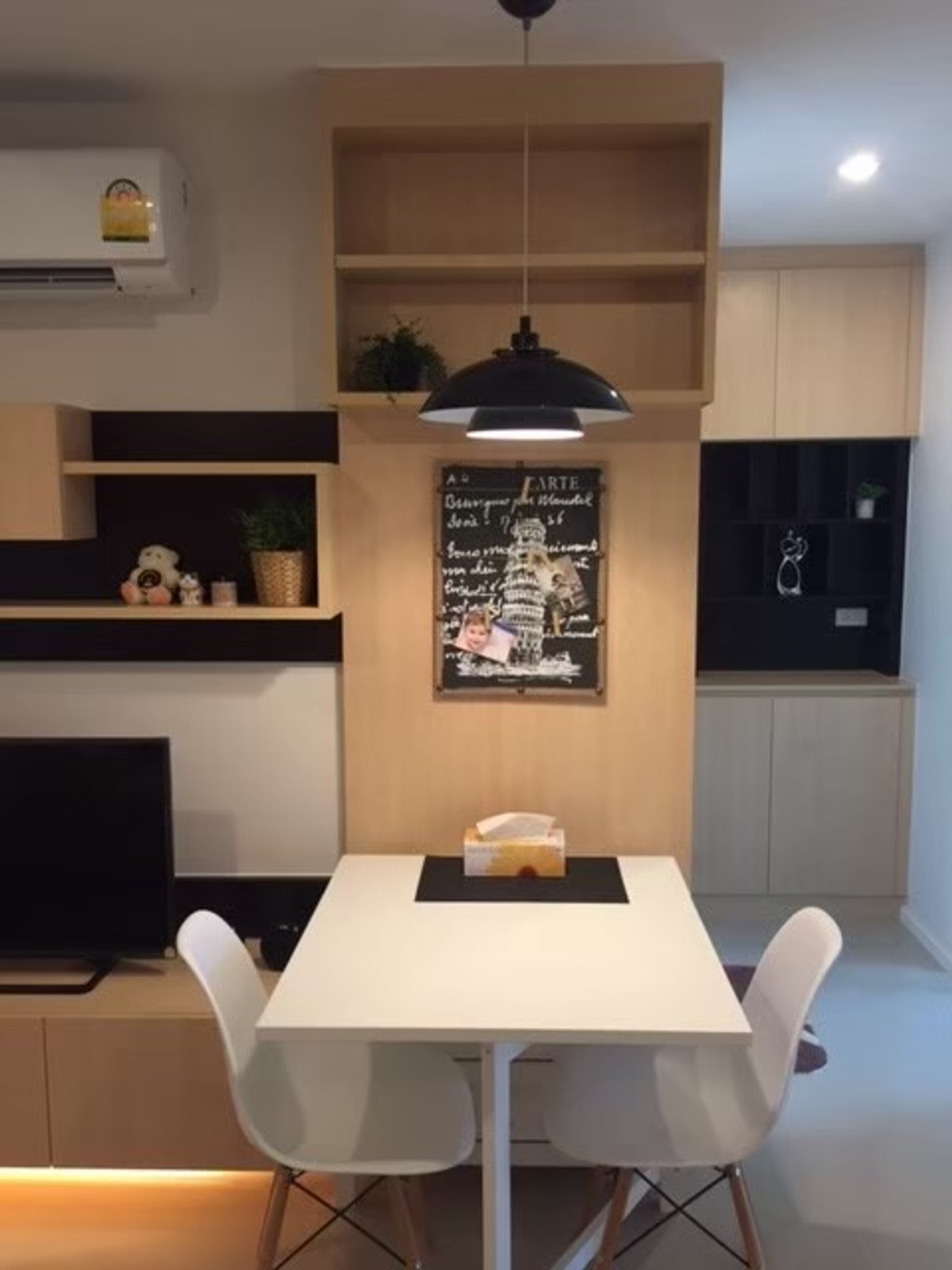 ขายพร้อมผู้เช่า Aspire Rama9 ตึก B ชั้นสูงวิวไม่บล็อกห้องแต่งสวย