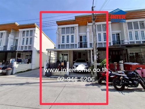 ทาวน์เฮ้าส์ 2 ชั้น 16.7 ตร.ว. หมู่บ้านโกลเด้นทาวน์ วงศ์สว่าง - รัชดา ซอยพิบูลสงคราม22 แยก6 ถนนพิบูลสงคราม ถนนนครอินทร์ เมืองนนทบุรี นนทบุรี
