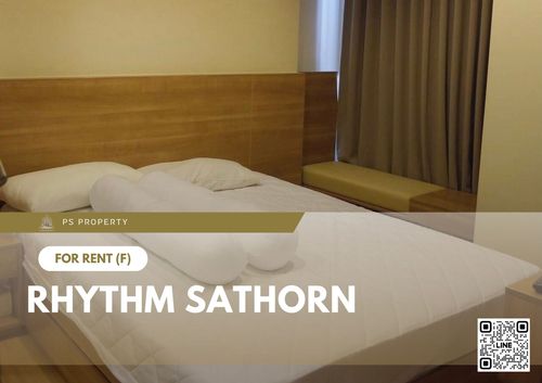 ให้เช่า 📍 Rhythm Sathorn 📍 เฟอร์นิเจอร์ และ เครื่องใช้ไฟฟ้าครบ ใกล้ BTS สุรศักดิ์