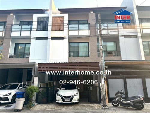 ทาวน์โฮม 3 ชั้น 21.3 ตร.ว. หมู่บ้านไพรเวทเนอวานาไลฟ์ ลาดพร้าว71 ซอยลาดพร้าว71 ซอยนาคนิวาส48 แยก14 ถนนลาดพร้าว ถนนเลียบด่วนรามอินทรา เขตลาดพร้าว กรุงเทพมหานคร
