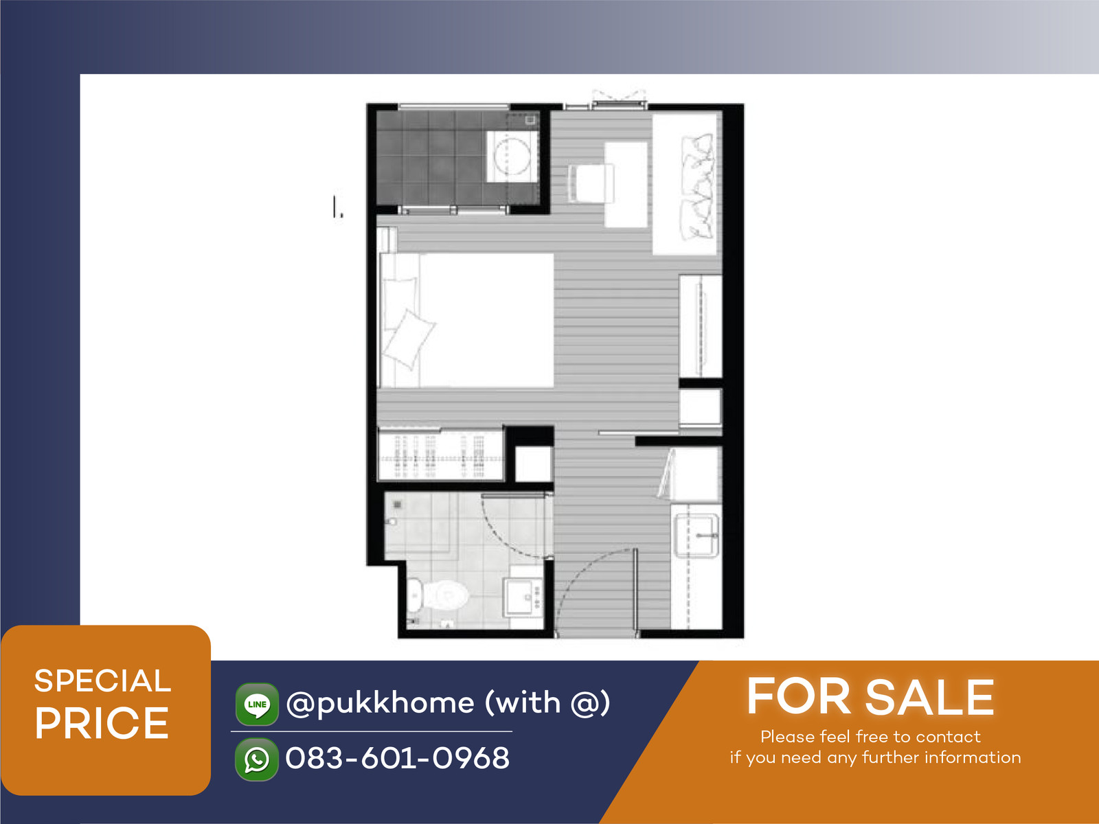  ✅ 2.5 ล้านรวมทุกค่าใช้จ่าย  นัดชมห้องจริงได้  📞Line:  083-601-0968 