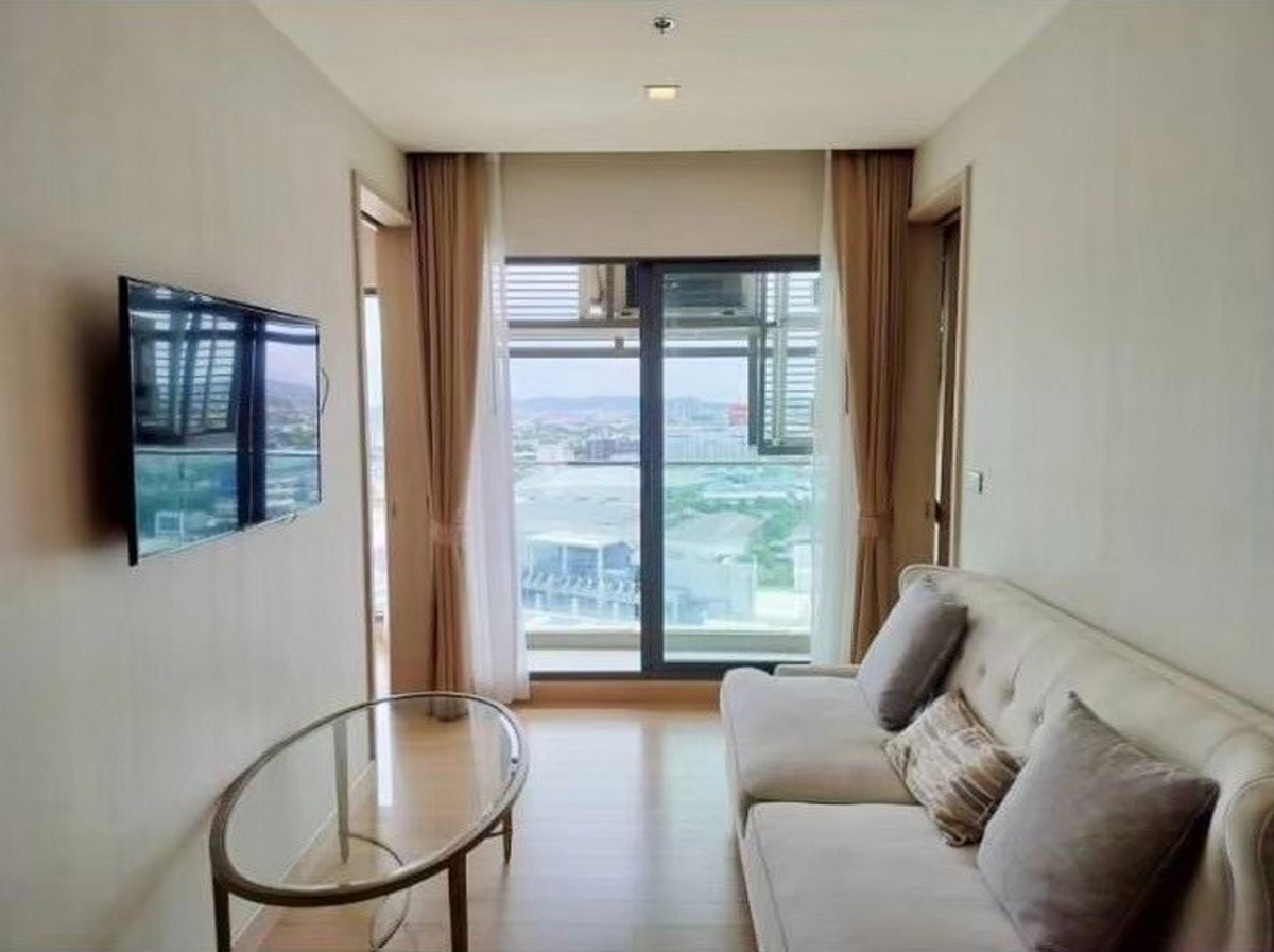 สอบถามโทร : 098-632-2894 ขาย Infinity One Condo ติดเซ็นทรัล ชลบุรี ขนาด 55 ตารางเมตร 2 ห้องนอน 2 ห้องน้ำ ชั้น21 วิวเมือง มองเห็นทะเล ตกแต่งครบ – รูปที่ 3