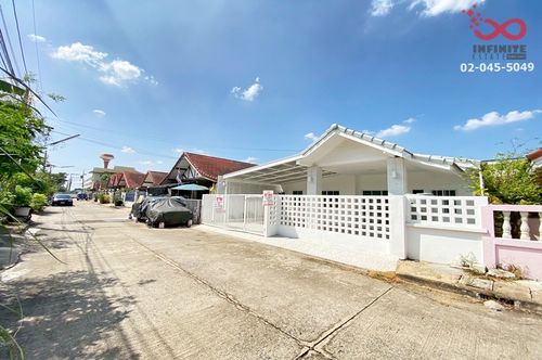 Single-storey detached house for sale, 42 sq m, Ban Wang Thong, Vibhavadi 47, near Don Mueang Airport, beautiful and livable.