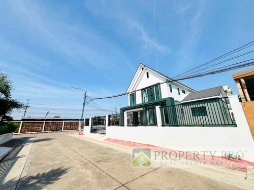 Detached house for Sale Chaiyapruek Ramintra, 4 beds 4 baths 102 Sqw 184 Sqm new house near Sukhaphiban 5 Watcharapol Thep Rak Phahonyothin Kanchanaphisek Expressway : SL26S-002