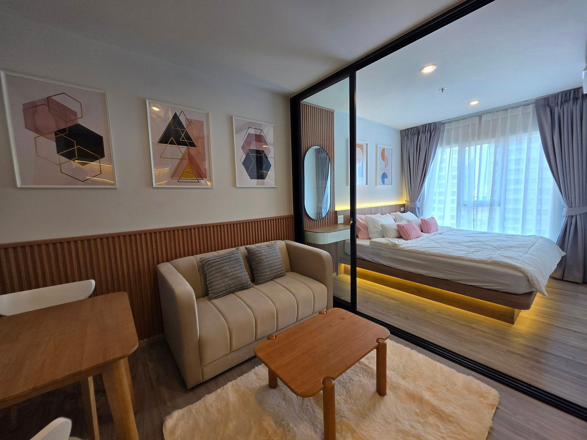 For Rent : Regent Home Bangna ใกล้ BTS บางนา  1ห้องนอน 1ห้องน้ำ ห้องสวย เฟอร์นิเจอร์ครบ พร้อมเข้าอยู่ – รูปที่ 2