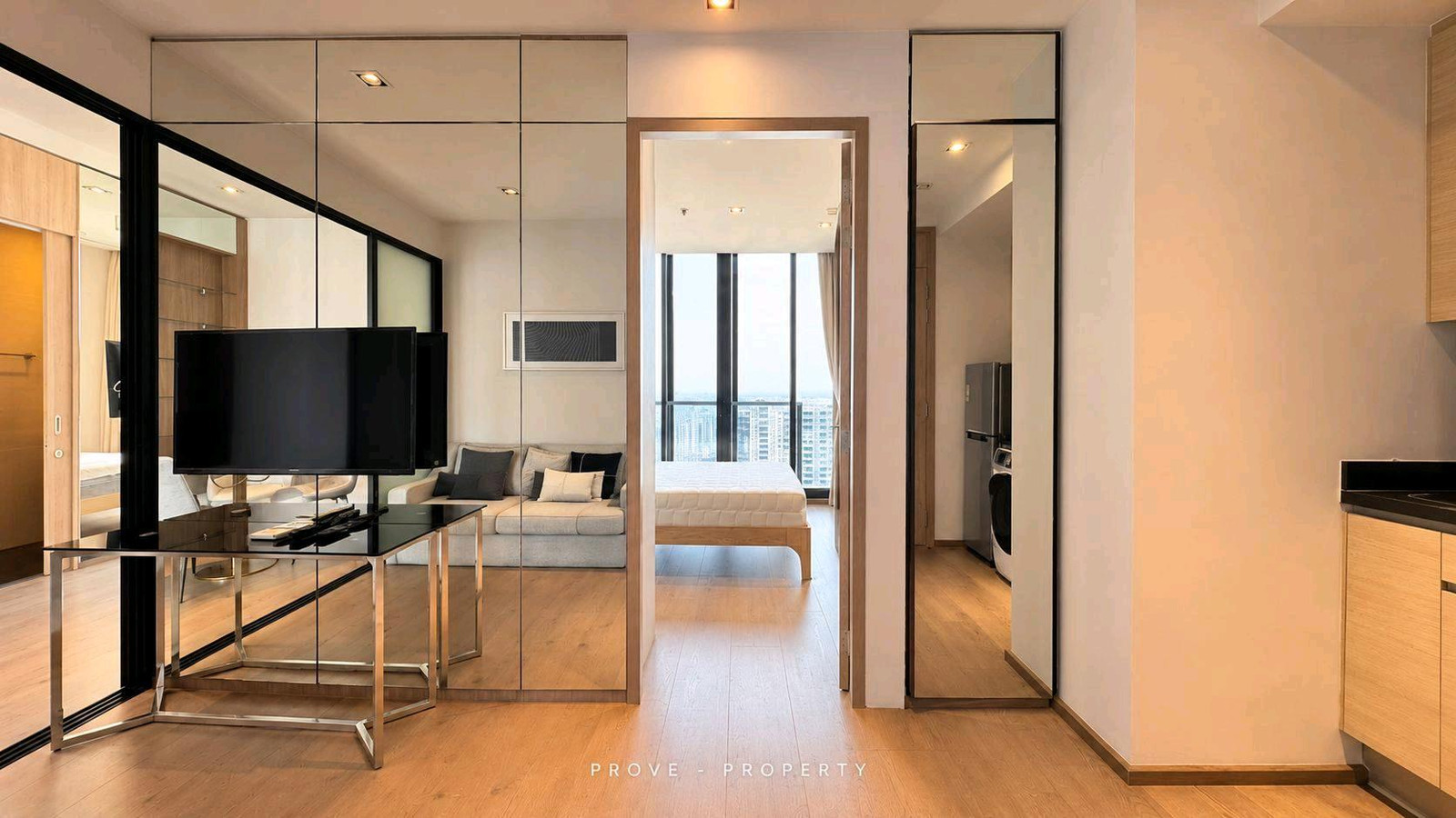 High Floor 2-Bedroom Condo for Rent 58 SQ.M. | Park Origin Phrom Phong | City Views | 086-929-9929 – รูปที่ 3