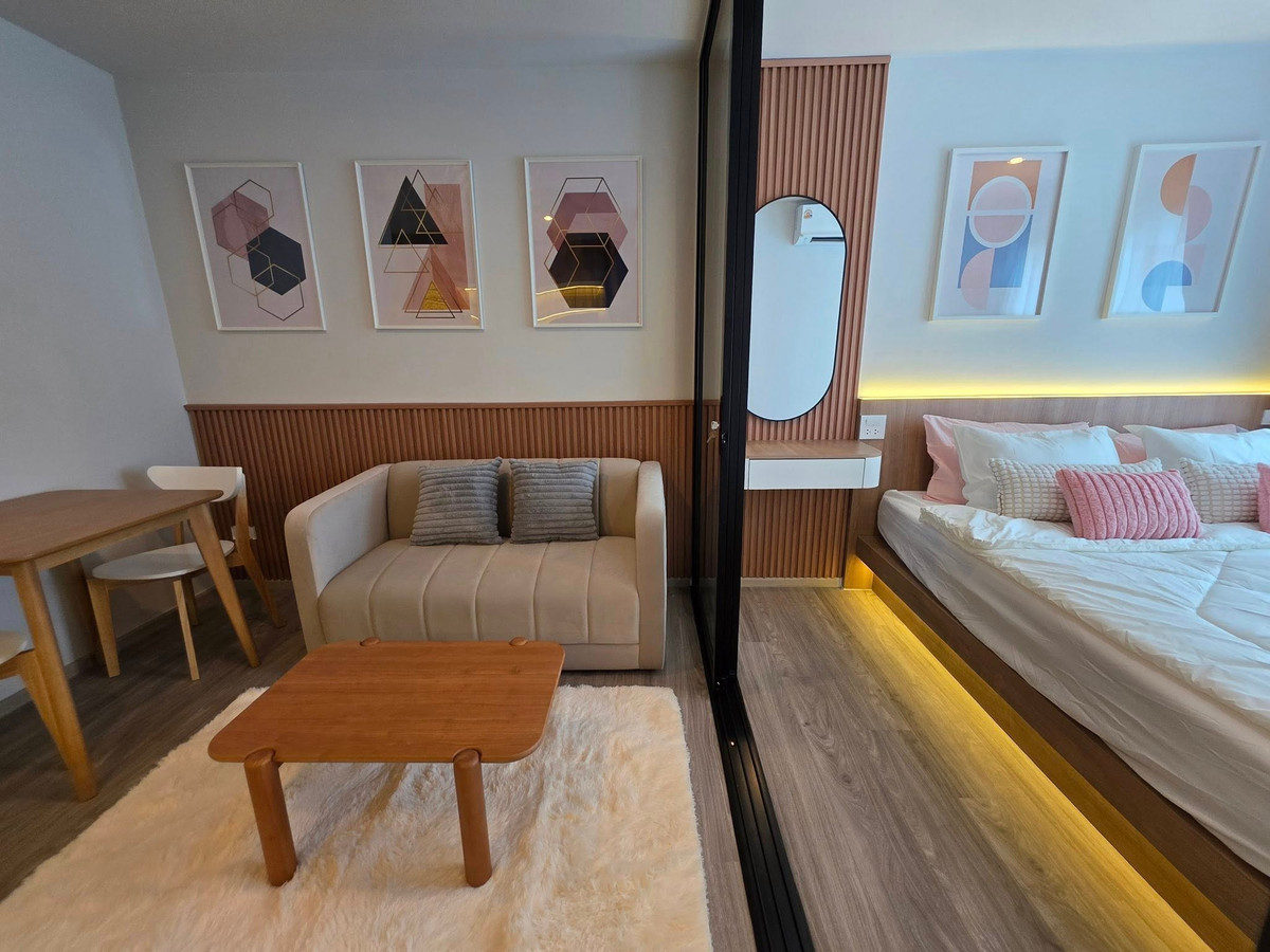 For Rent : Regent Home Bangna ใกล้ BTS บางนา  1ห้องนอน 1ห้องน้ำ ห้องสวย เฟอร์นิเจอร์ครบ พร้อมเข้าอยู่ – รูปที่ 3