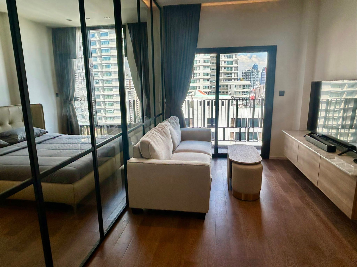 For Rent : มิวนีค สุขุมวิท23 ติด BTS และMRT คอนโดเลี้ยงสัตว์ 1ห้องนอน 1ห้องน้ำ ห้องสวย เฟอร์นิเจอร์ครบ พร้อมเข้าอยู่ – รูปที่ 4