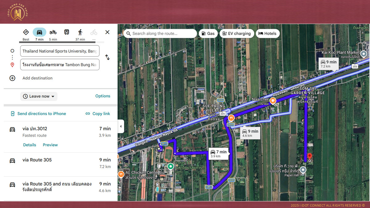 ขาย ที่ดิน ธัญบุรี ปทุมธานี 169 ตารางวา ราคาดีที่สุดในย่านปทุมธานี – รูปที่ 2