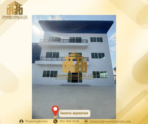 Warehouse/Factory for Rent, 2,500 sq.m., Khok Kham, Samut Sakhon