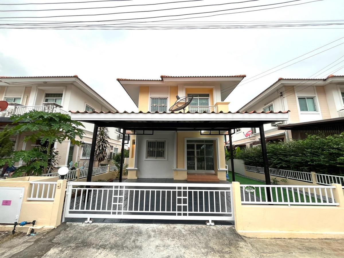2-story detached house for sale, Thaweelada Village 4, Soi Bunkum 1, Khu Khot Subdistrict, Lam Luk Ka District, Pathum Thani Province. – รูปที่ 2