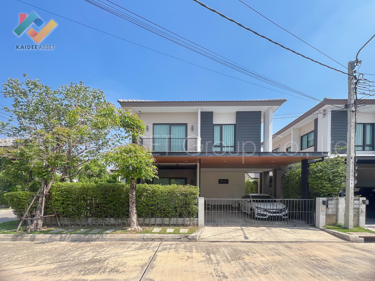 Centro Ratchaphruek-Suan Phak | Single house, fully furnished, corner unit, Bang Kruai. Centro Ratchaphruek-Suan Phak | Single house, fully furnished, corner unit, Bang Kruai.