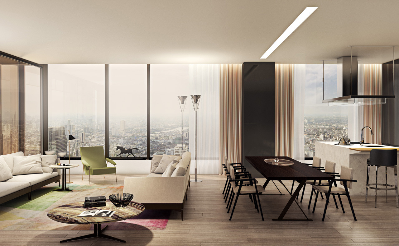Luxury Freehold Langsuan, Lumpini Park view Luxury Freehold Langsuan, Lumpini Park view