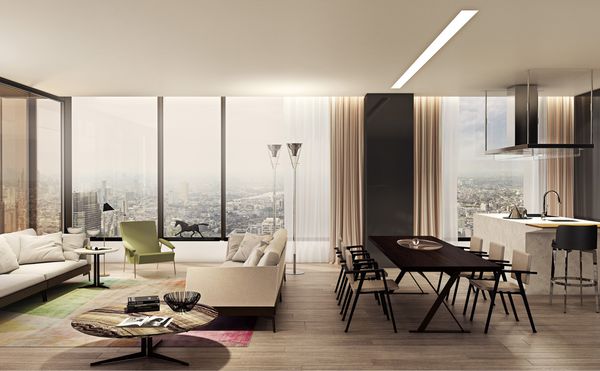 Luxury Freehold Langsuan  วิวสวนลุมพินี