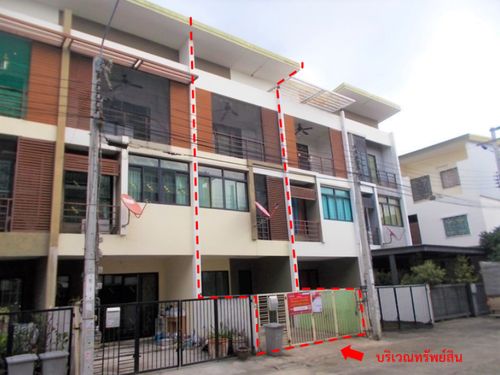 Urgent sale townhouse, signature project Location: Phetkasem Road, Nong Khang Phlu, Nong Khaem, large area, cheap price.
