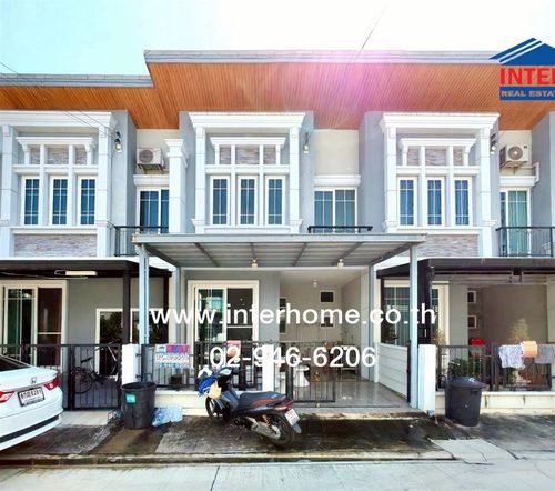 Townhouse, 2 floors, 17.3 sq m, Golden Town Village, Sathorn, near Makro Kanlapapruek, Kanlapapruek Road, Tha Phra Road, Chom Thong District, Bangkok.