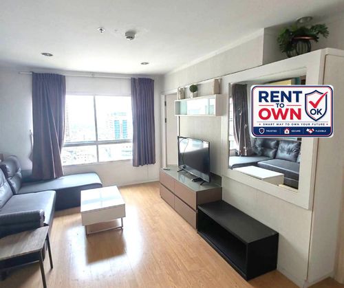 Condo for sale คอนโดทำเลดี ย่านหัวหมาก Lumpini Place Srinakarin–Huamak Station เดินทางสะดวก ใกล้พระราม 9 และแหล่งไลฟ์สไตล์ เหมาะทั้งอยู่อาศัยและลงทุน
