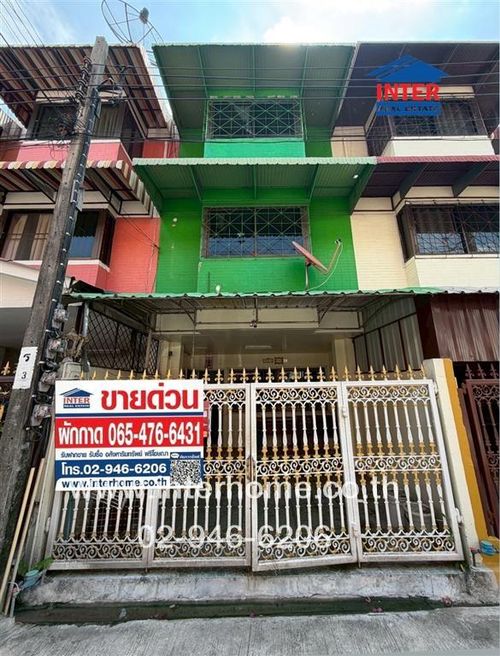 ทาวน์เฮ้าส์ 3 ชั้น 17.8 ตร.ว. ทาวน์เฮ้าส์ ซอยประชาอุทิศ14 ถนนสุขสวัสดิ์ ถนนประชาอุทิศ เขตราษฎร์บูรณะ กรุงเทพมหานคร