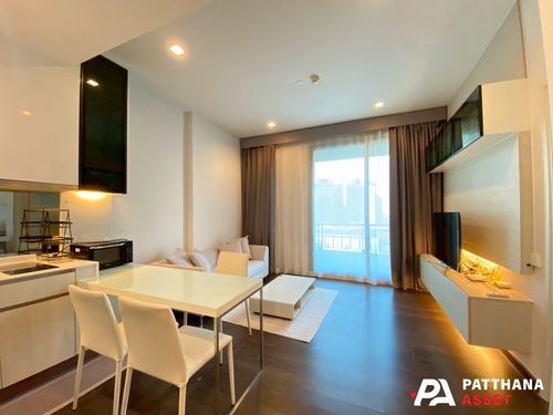 Best price! Q Asoke 1 bedroom apartment, beautiful and ready to move in, near Central Rama 9.