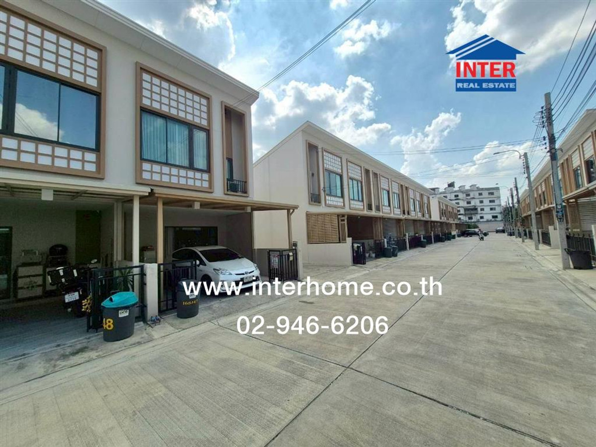ทาวน์โฮม 2 ชั้น 17 ตร.ว. หมู่บ้านเรซิโอโฮม เวสต์เกต ใกล้เซ็นทรัลเวสต์เกต ซอยวัดคงคา ถนนบางใหญ่-บางคูลัด ถนนกาญจนาภิเษก บางใหญ่ นนทบุรี – รูปที่ 2