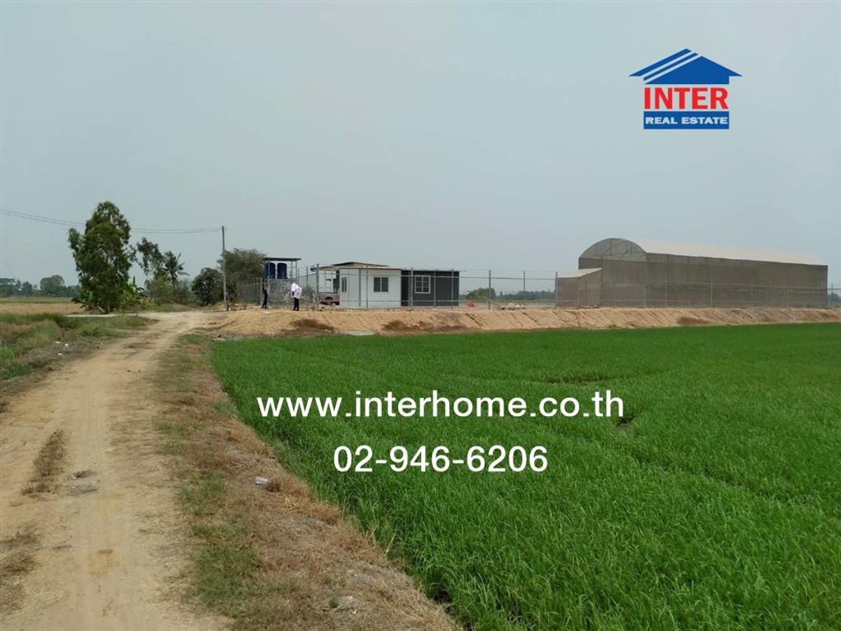 Empty land 37 rai 84 sq m. land, Bang Bua Thong-Suphanburi Road. Suphanburi Ring Road (357) Mueang Suphanburi, Suphanburi