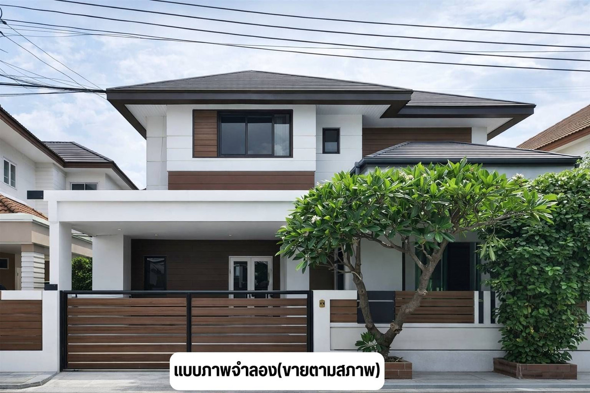 โครงการเศรณีปาร์ค 3 บ้านเดี่ยว 2 ชั้น ซอยนาวงประชาพัฒนา 21 ดอนเมือง กรุงเทพ ขายบ้านสภาพดี มีการต่อเติม เหมาะสำหรับผู้ที่มองหาบ้านพร้อมอยู่ในราคา คุ้มค่า – รูปที่ 2