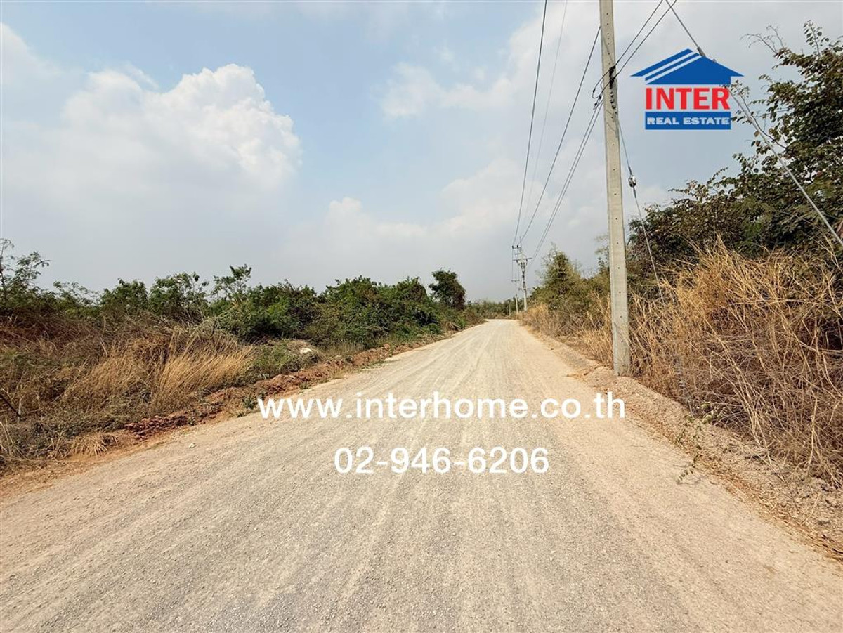 Empty land 37 rai 114 sq m. land near Baan Krot Jeng Kai Ratchaburi, Road No. 3080, rural road Ror. 4029 (Ratchaburi - Pha Pok Road), Chom Bueng, Ratchaburi. – รูปที่ 2