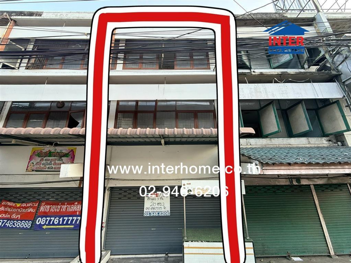 Commercial building, 3 floors, 20 sq m. Commercial building near Prawet intersection. Soi Sukhumvit 77, On Nut Road, Chaloem Phrakiat Rama 9 Road, Prawet District, Bangkok Commercial building, 3 floors, 20 sq m. Commercial building near Prawet intersection. Soi Sukhumvit 77, On Nut Road, Chaloem Phrakiat Rama 9 Road, Prawet District, Bangkok