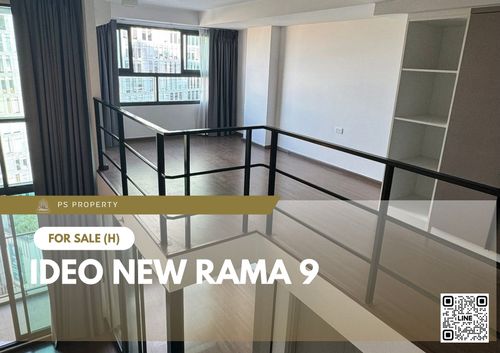 ขายด่วน ✨ IDEO New Rama 9 ✨ เฟอร์นิเจอร์ครบ เดินทางสะดวก ใกล้ MRT รามคำแหง