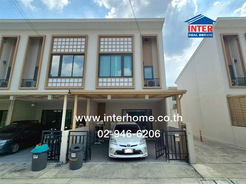 Townhome, 2 floors, 17 sq m, Recio Home Westgate Village, near Central Westgate, Soi Wat Kongkha, Bang Yai-Bang Khu Lat Road. Kanchanaphisek Road, Bang Yai, Nonthaburi