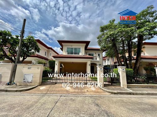 2-story detached house, 73.5 sq m, Grand Canal Village, Prachachuen, Liap Khlong Prapa Road, Prachachuen Road, Pak Kret, Nonthaburi.