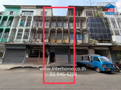 อาคารพาณิชย์ 3.5 ชั้น 11.4 ตร.ว. อาคารพาณิชย์ อยู่ในตลาดบางเขน ถนนพหลโยธิน เขตจตุจักร กรุงเทพมหานคร