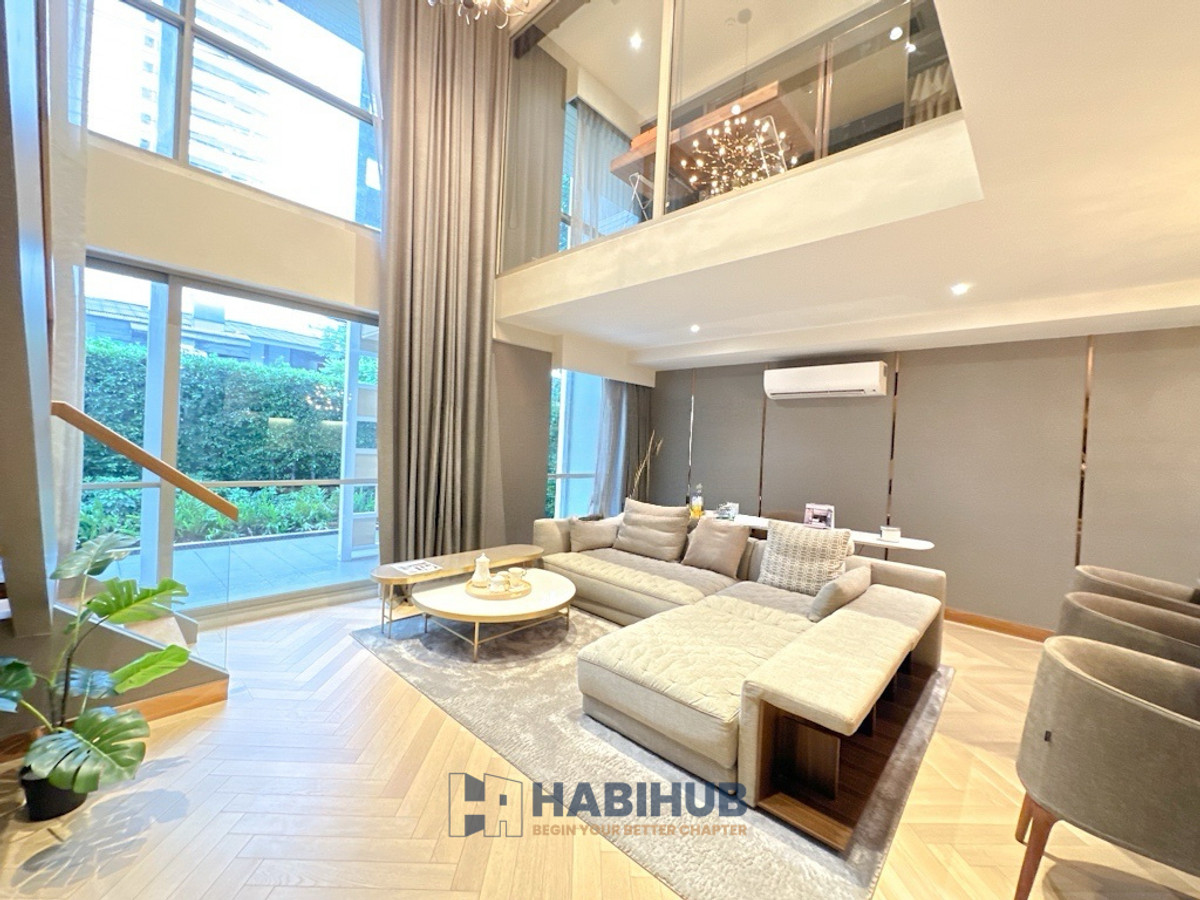 🏙️✨ S47 Sukhumvit | Deplex Condo for sale, 2 bedrooms, ready to move in (HBH-HL-50)