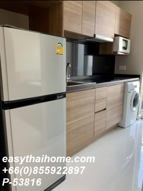 P-53816 ให้เช่า Rhythm Sukhumvit 50 (ริทึ่ม สุขุมวิท 50) | 1 ห้องนอน 1 ห้องน้ำ | วิวเมือง | เฟอร์นิเจอร์ครบ | ใกล้ BTS อ่อนนุช | พร้อมเข้าอยู่ 📞 Line ID: @easythaihome | 085-592-2897 – รูปที่ 2