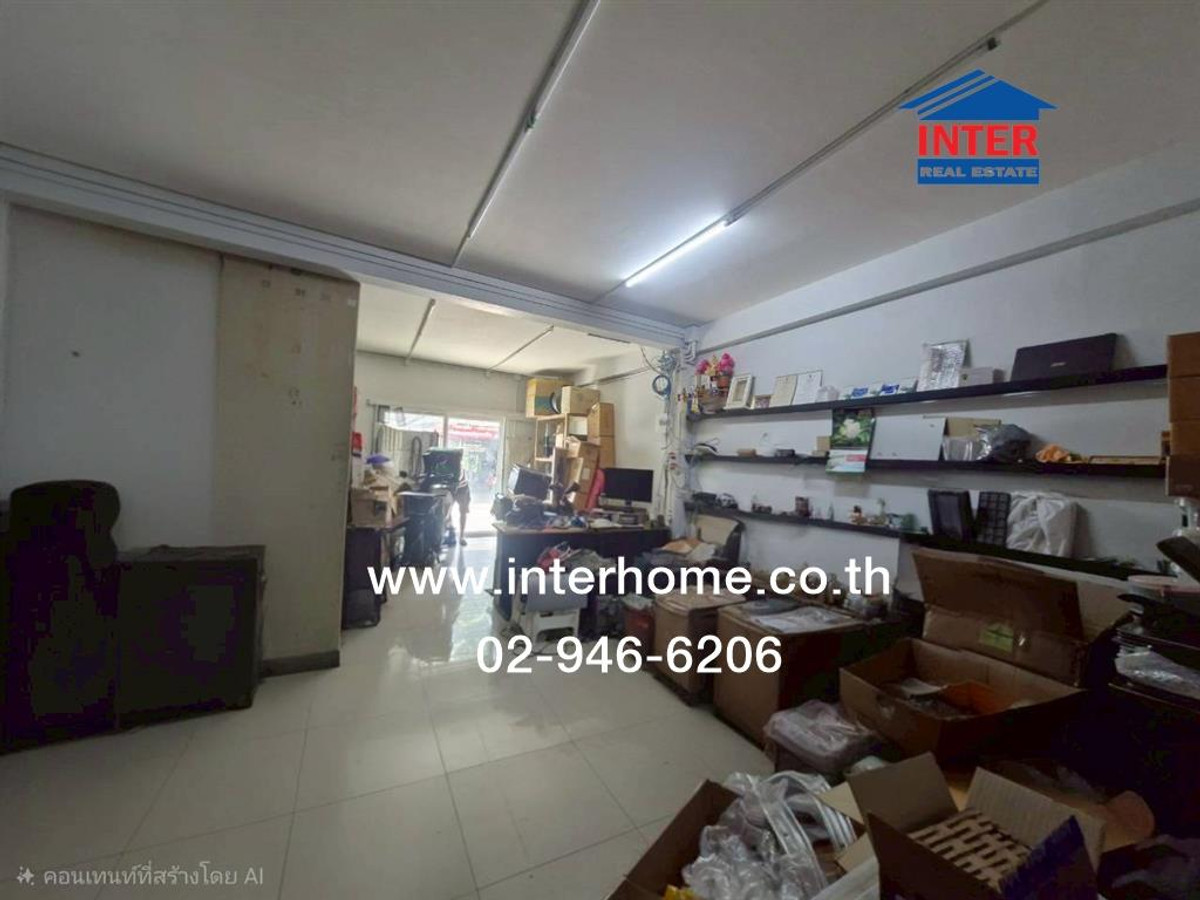อาคารพาณิชย์ 3 ชั้น 16 ตร.ว. โครงการสหกรณ์เคหะสถาน3 ใกล้โรงเรียนสวนกุหลาบ ซอยติวานนท์-ปากเกร็ด22 ถนนติวานนท์ ถนนเลี่ยงเมืองปากเกร็ด ปากเกร็ด นนทบุรี – รูปที่ 4