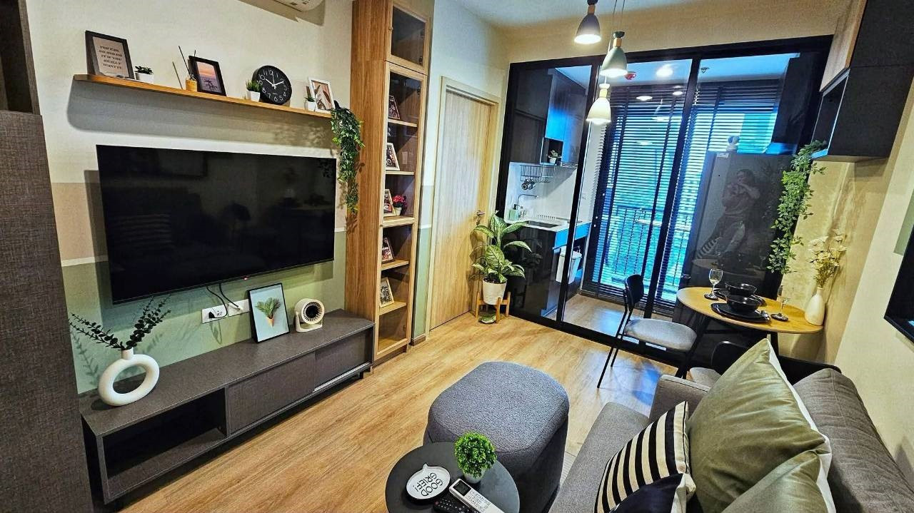 ให้เช่า Nue District R9 ห้องใหม่ พร้อมเฟอร์นิเจอร์ วิวเมือง (ใกล้ MRT พระราม 9,เซ็นทรัล พระราม 9,ยูนิลีเวอร์เฮ้าส์,รพ.พระราม 9,ทางด่วน)