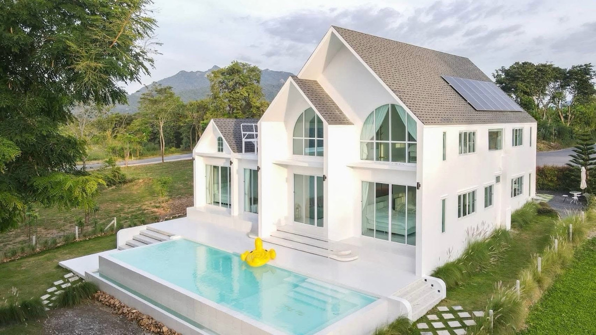 Nordic Style Pool Villas for Sale in Khao Yai Near Sir James Country Club Private Pool Villas with March Promotion