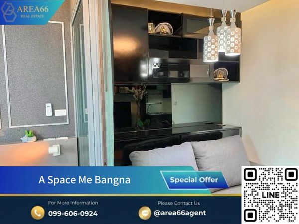 🔥 ขายคอนโดน่าอยู่❗️สวย คุ้ม พร้อมอยู่ A Space Me Bangna