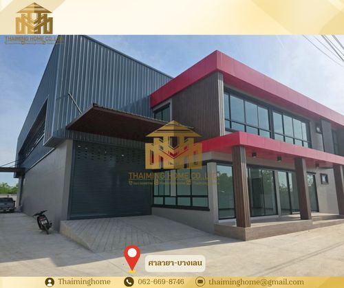 Warehouse for Rent, Salaya-Bang Len Area, 1 Rai (400 sq.wa) Land Size, 600 sq.m Warehouse