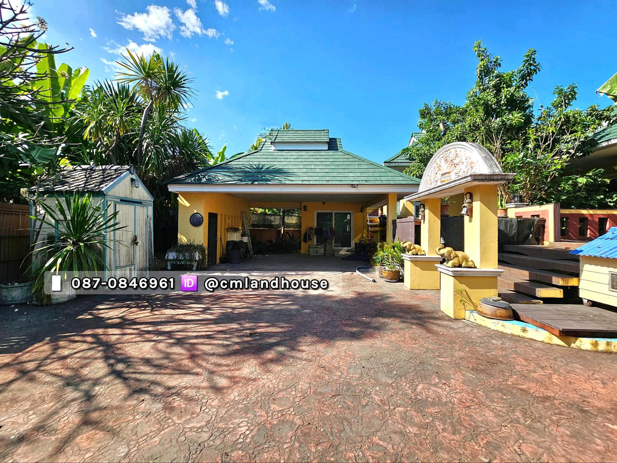 บ้านสวยสไตล์รีสอร์ท ใจกลางเมือง บนถนนคนเดินวัวลาย ใกล้สนามบิน 2 กม. ใกล้เซ็นทรัลแอร์พอร์ต 1 กม.  – รูปที่ 2