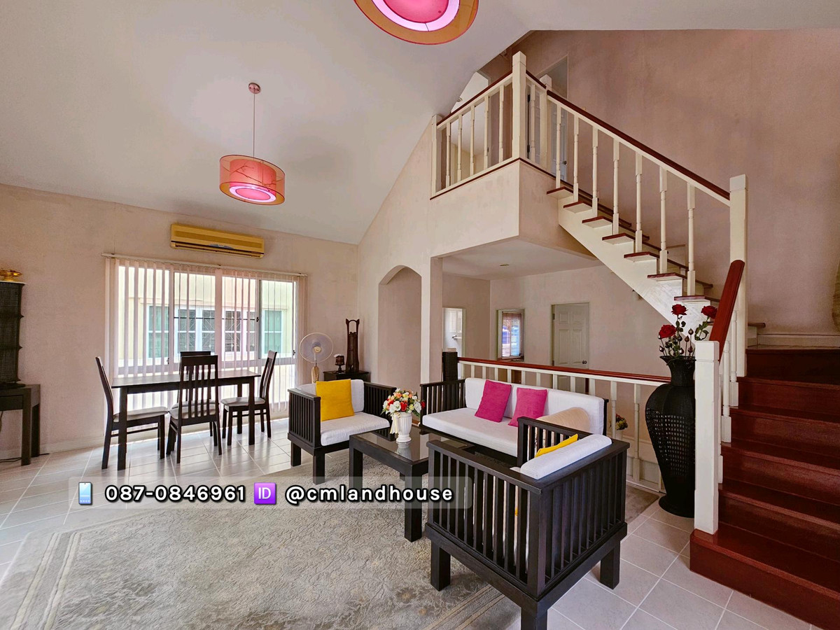 บ้านสวย 72 ตรว. ในโครงการแลนด์แอนด์เฮ้าส์สันทราย ใกล้แยกหนองจ๊อม 2 กม. ใกล้รวมโชค 5 กม. ใกล้เมือง 6 กม. โครงการมีสโมสร สระว่ายน้ำ ฟิตเนส – รูปที่ 4