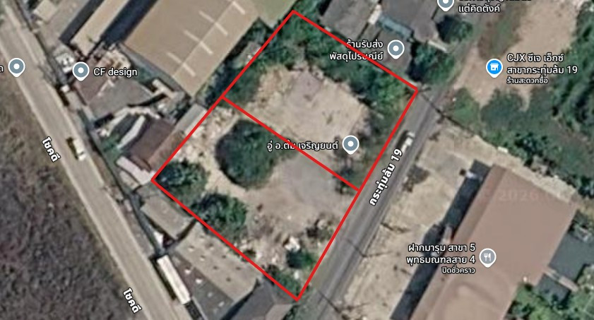 Land for rent, beautiful rectangular plot, size 547 sq m, Soi Krathum Lom 19, only 800 meters from Phutthamonthon Sai 4 Road, width next to the road approximately 50 meters, depth 40 meters, community area, village. Land for rent, beautiful rectangular plot, size 547 sq m, Soi Krathum Lom 19, only 800 meters from Phutthamonthon Sai 4 Road, width next to the road approximately 50 meters, depth 40 meters, community area, village.