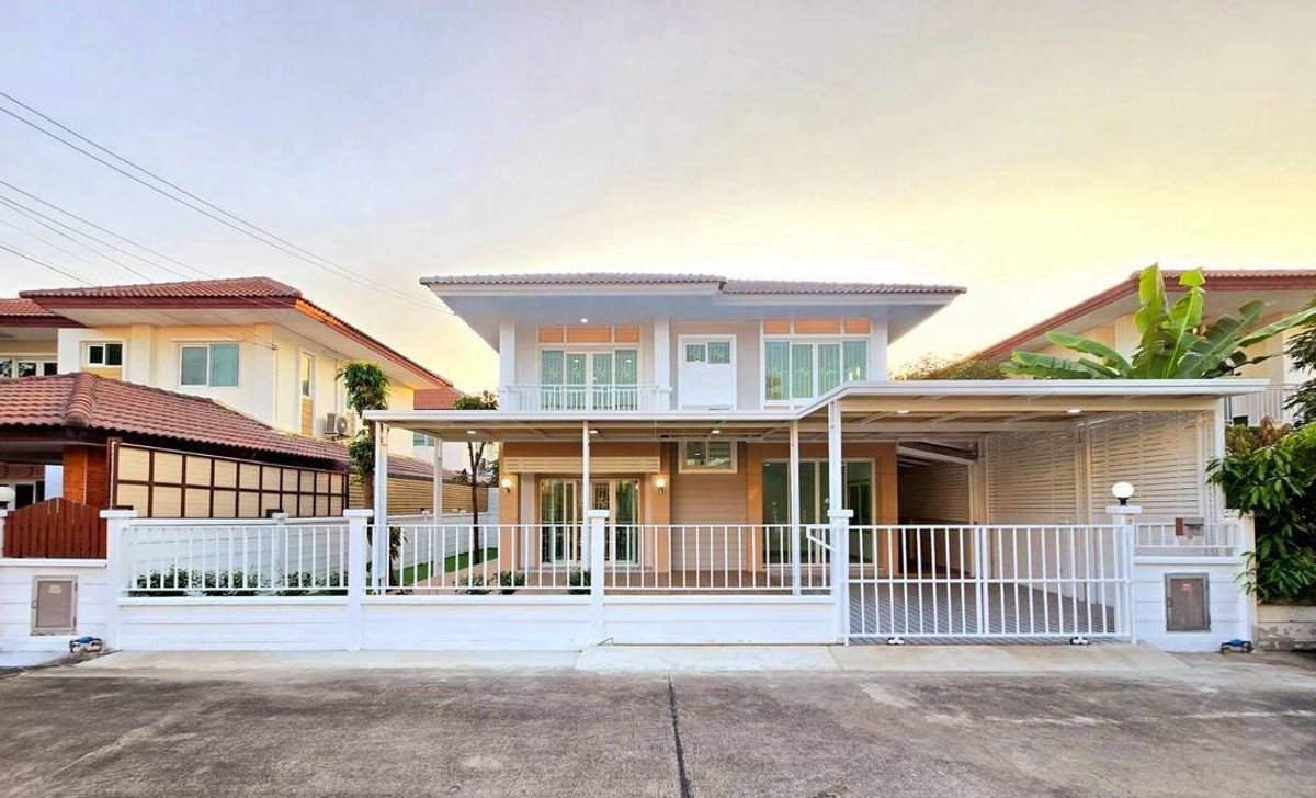 ขายบ้านเดี่ยว หมู่บ้านคุณาภัทร 5 รีโนเวทใหม่ 4 ห้องนอน เพียง 3.69 ล้าน 🔥 ขายบ้านเดี่ยว หมู่บ้านคุณาภัทร 5 รีโนเวทใหม่ 4 ห้องนอน เพียง 3.69 ล้าน 🔥